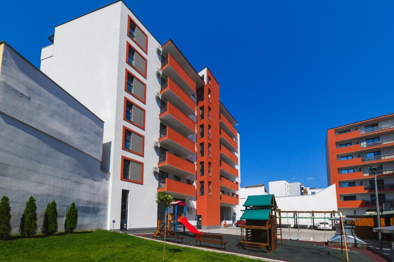 קלוז'-נאפוקה Panoramic Apartment With Terrace מראה חיצוני תמונה