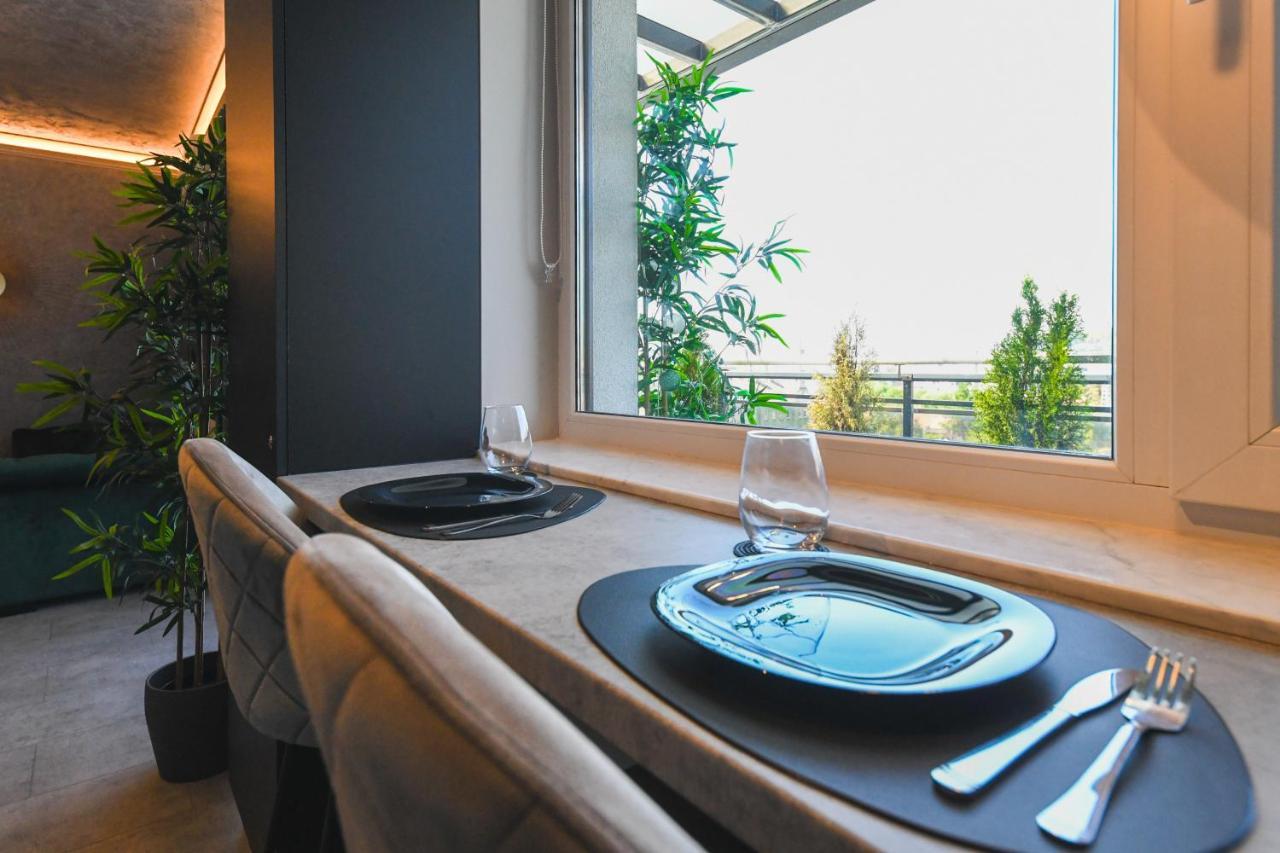 קלוז'-נאפוקה Panoramic Apartment With Terrace מראה חיצוני תמונה